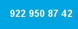 922 950 87 42